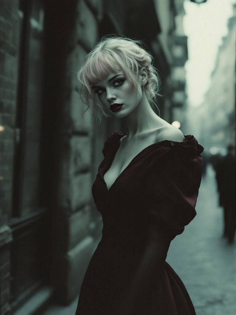 Ethereal Pin-Up in Noir Style by Paolo Roversi