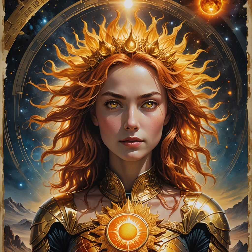Interstellar Wanted Poster: The Solar Empress in Surreal Sty...
