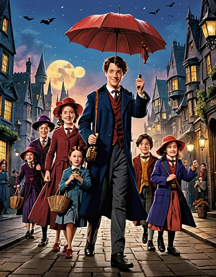 Harry Potter as a Magical Nanny