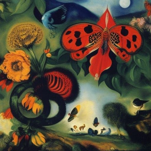 Miraculous Grace: A Surreal Fusion of Styles