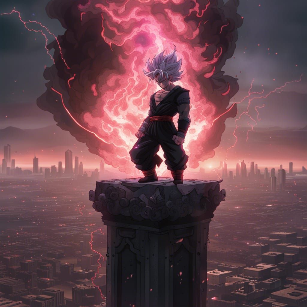 Super Saiyan Beast Gohan Ready for Battle.