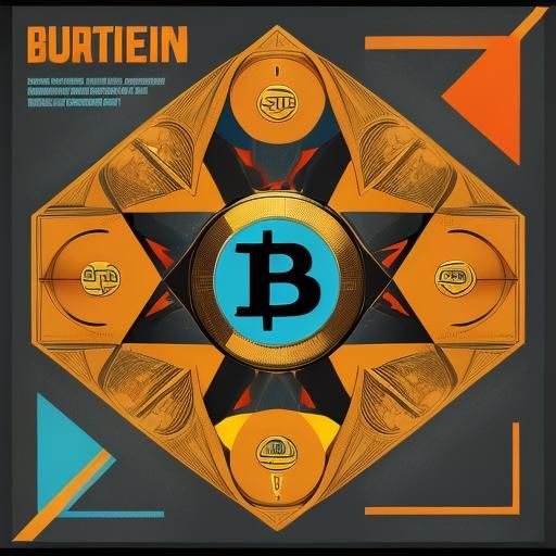 Bitcoin Propaganda Poster in Pop Art Style