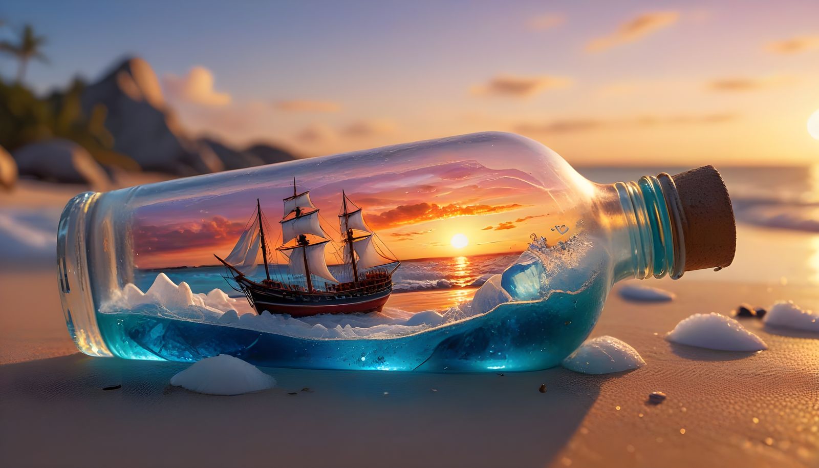 Ship in a Bottle: Arctic Meets Caribbean