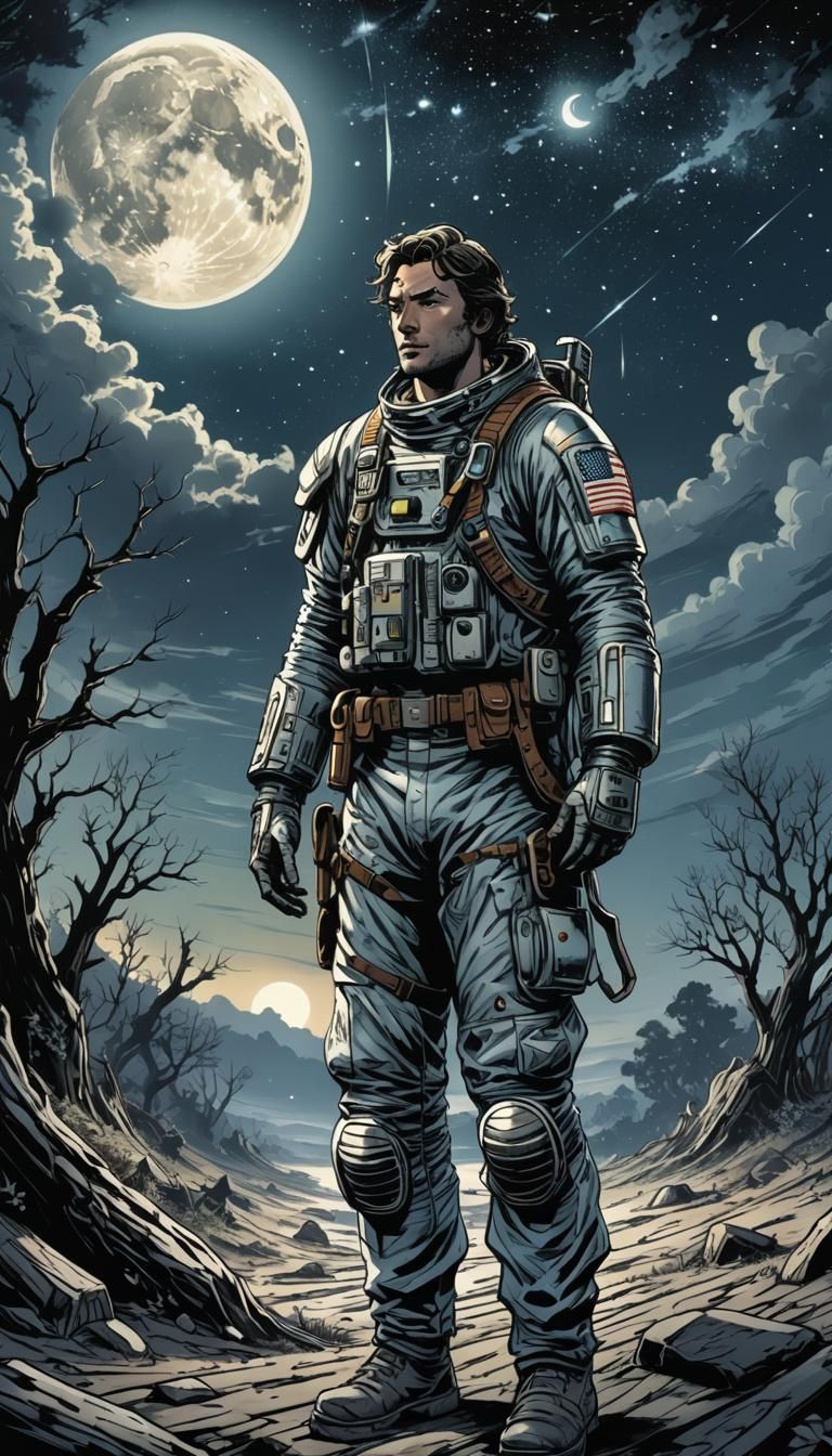 Starry Night Comic Art: Lost Souls Find Home