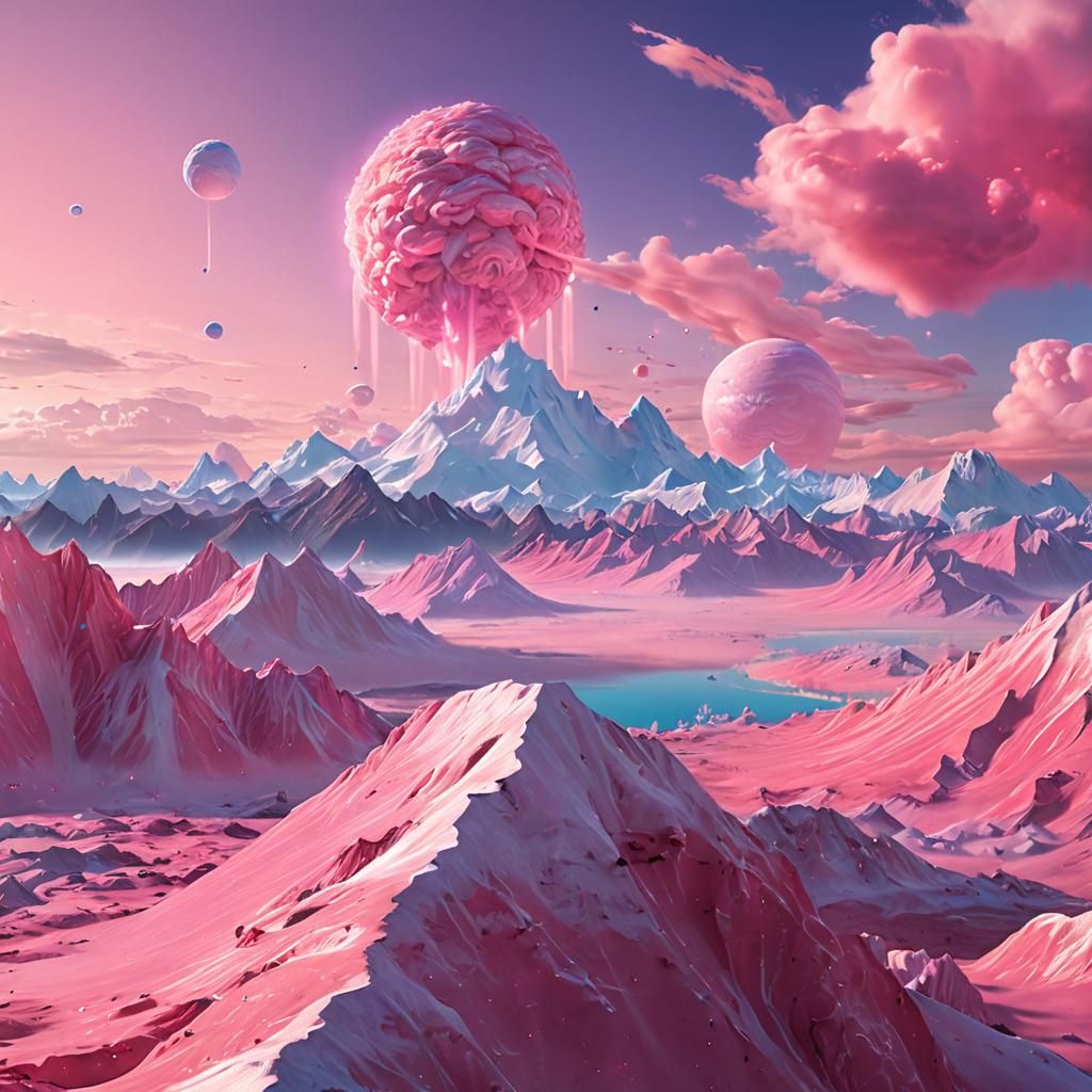 Pink Landscape