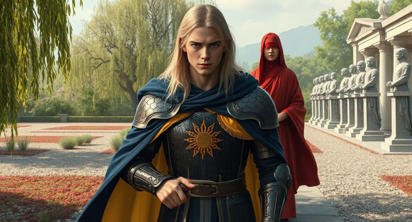 Prince's Arrival: A Photorealistic Fantasy Scene