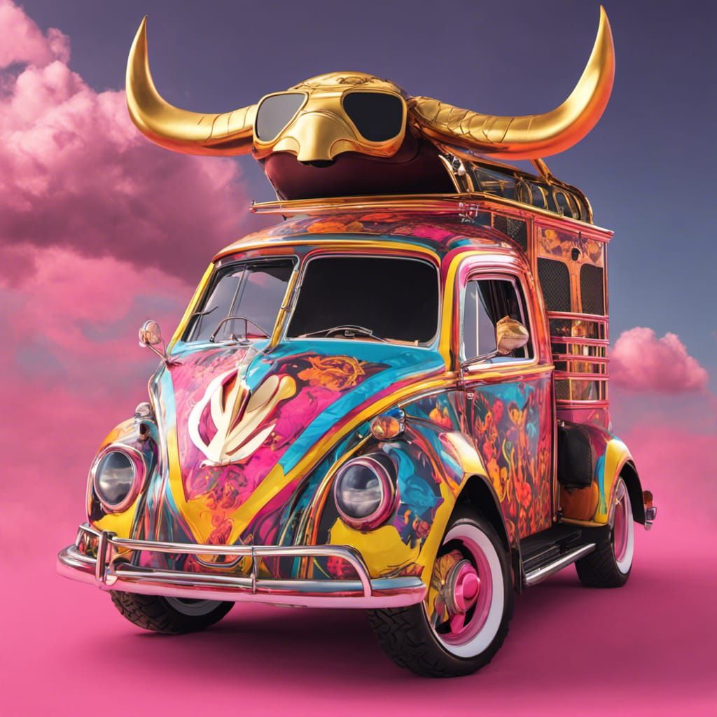 Ugliest Texan Rapper VW Truck ever!