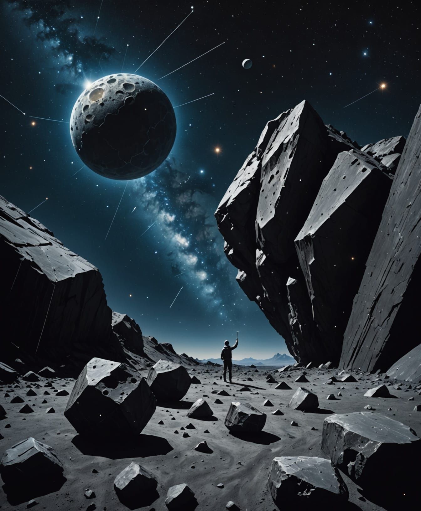 Celestial Sculptor Creates Constellations from Asteroids