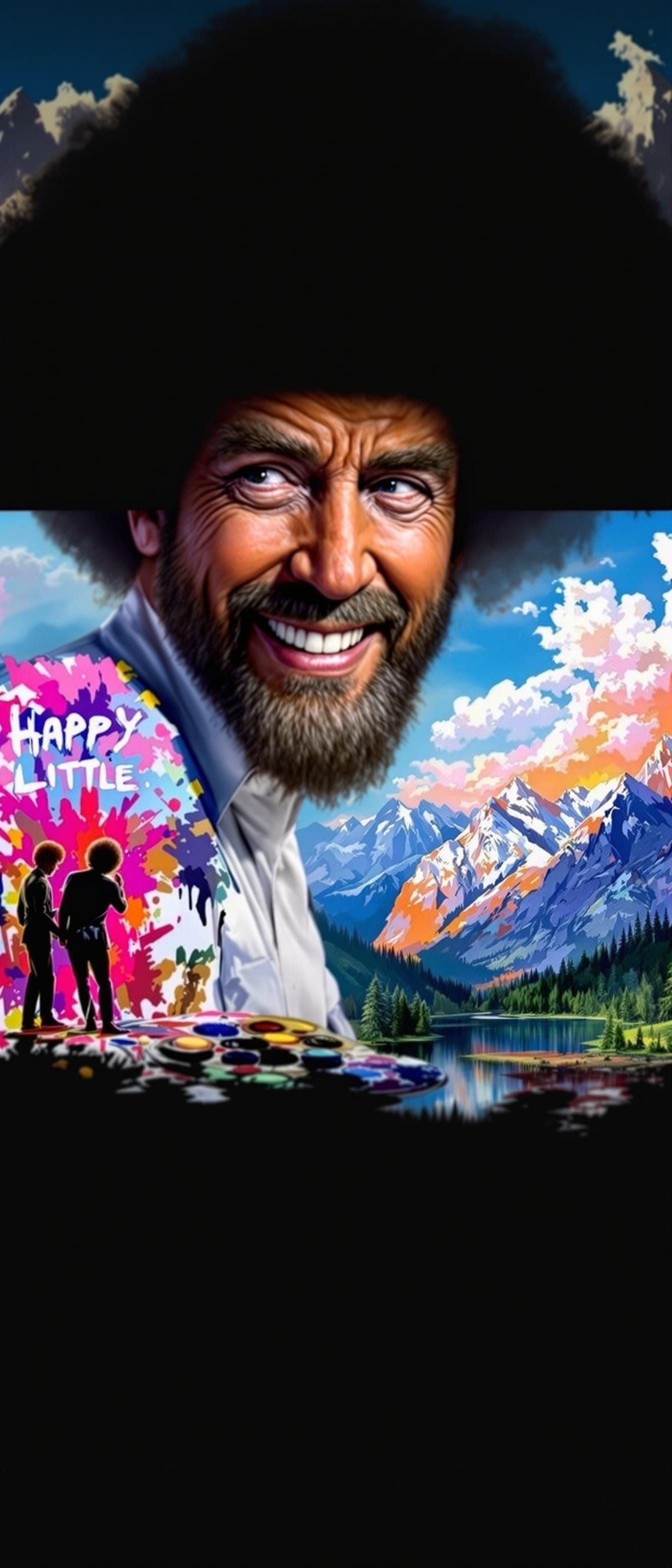 Trump's Whimsical Landscape with Crying Liberals