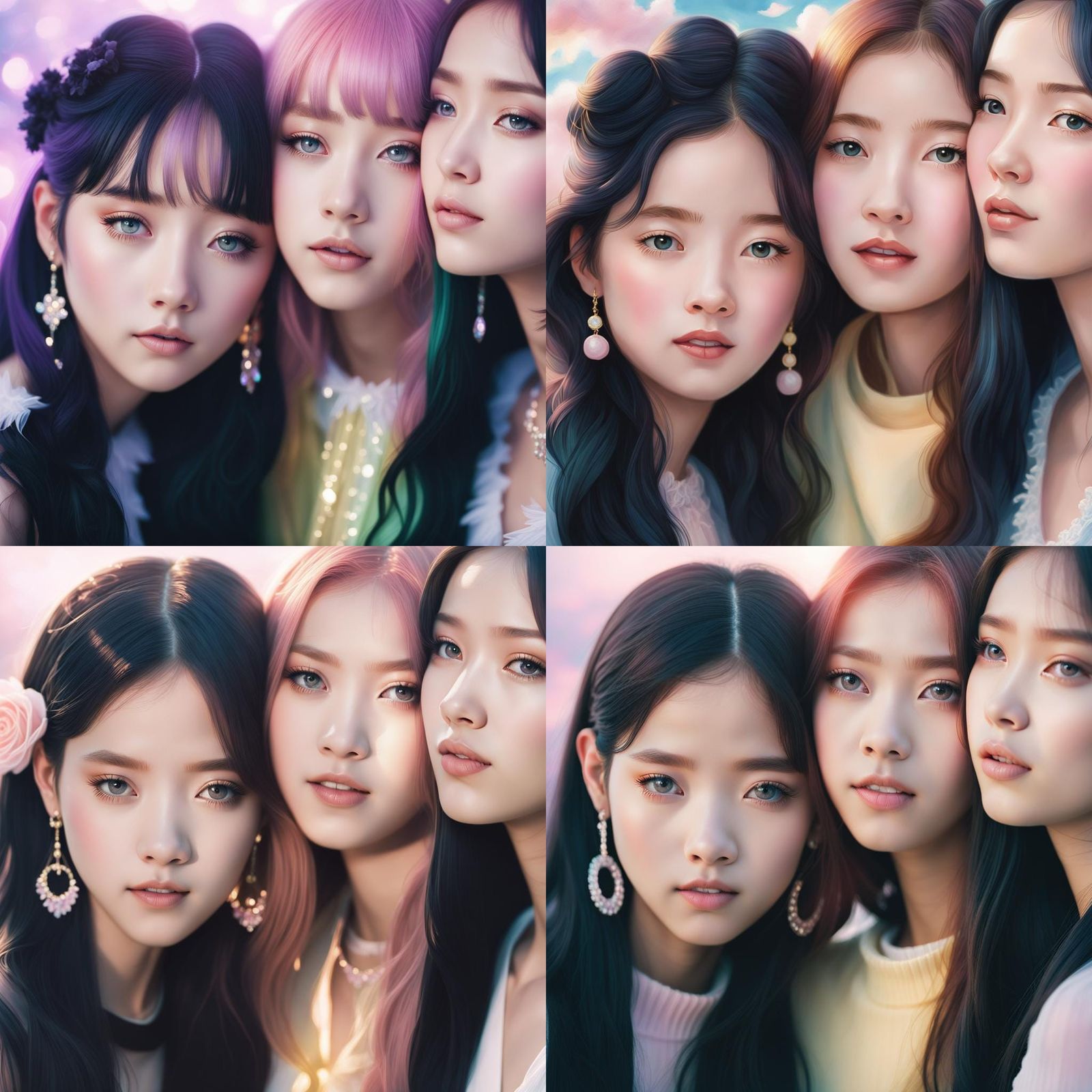 Black Pink: Divine Sunshine in the Clouds