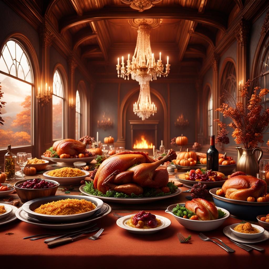 stunning Thanksgiving Dinner
