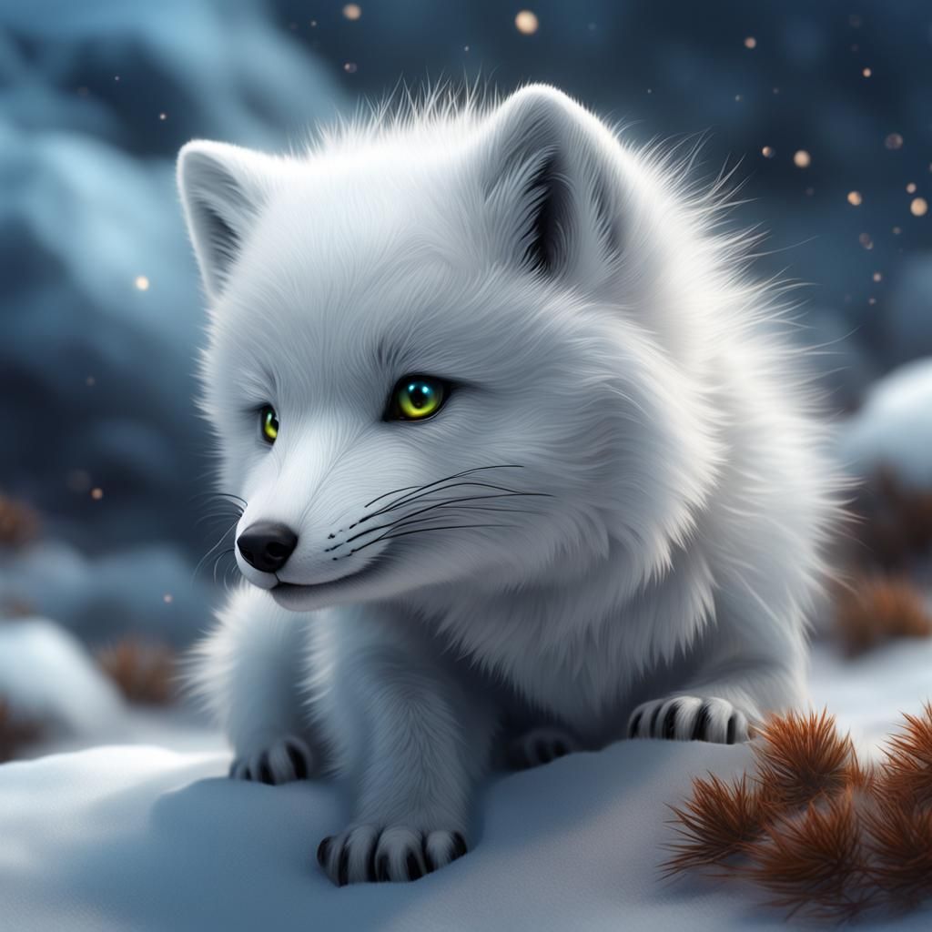 Arctic Fox Pup #2