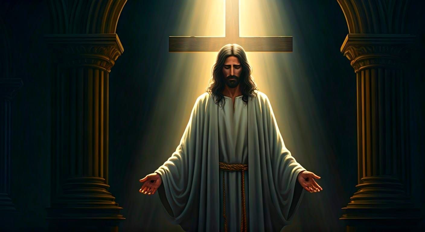 Symbolic Depiction of Divine Sacrifice