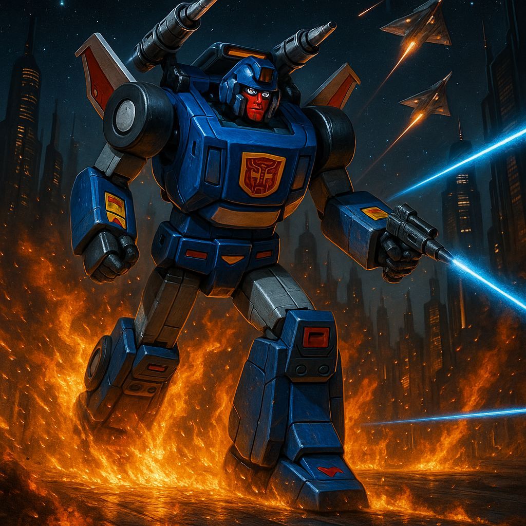 Tracks Runs Through Cybertron in Photorealistic Action Scene