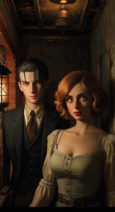 1930s Investigation in Cinematic Pixar Style