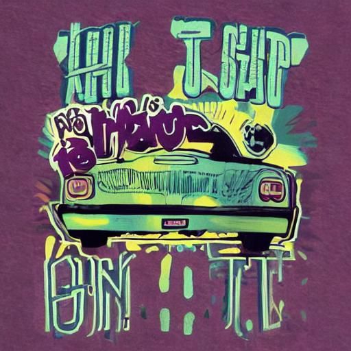 AI Generated Abstract Hip-Hop Art