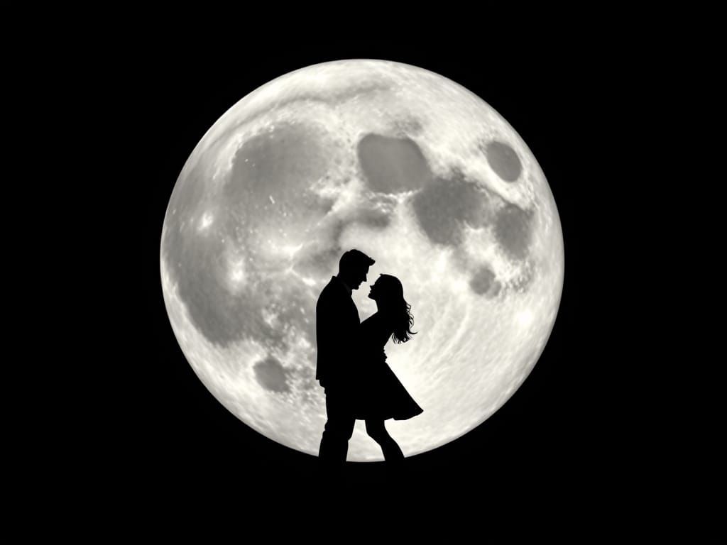 Moonlit Romance in High Resolution