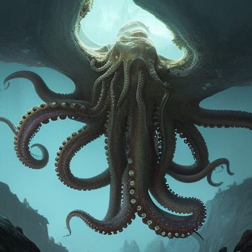 Epic Octopus Monster Rises from the Deep