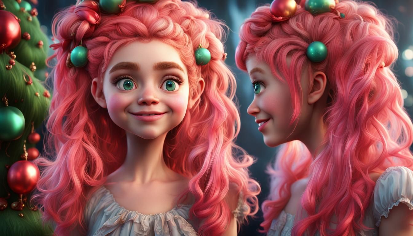 Whimsical Cindy Lou Who Hairstyle for Everyday Charm