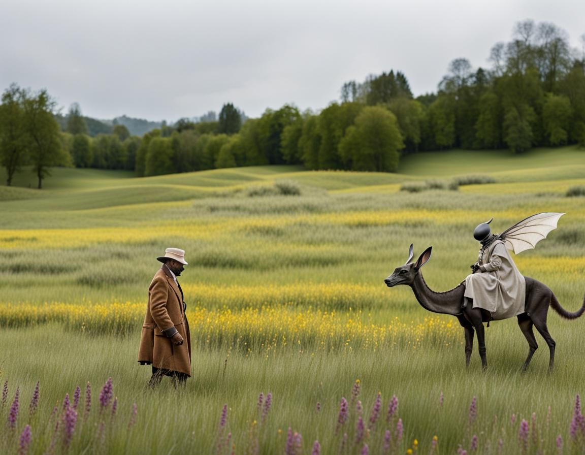 Exotic Aliens Celebrate in Surreal Restaurant