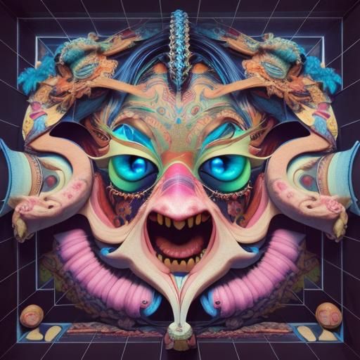 Detailed 3D Anamorphosis Rendering