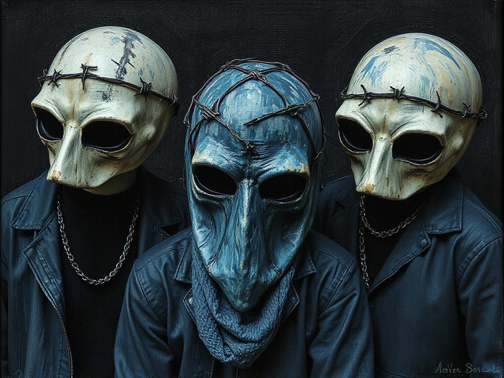 Cosmic Jazz Band in Surrealist Style