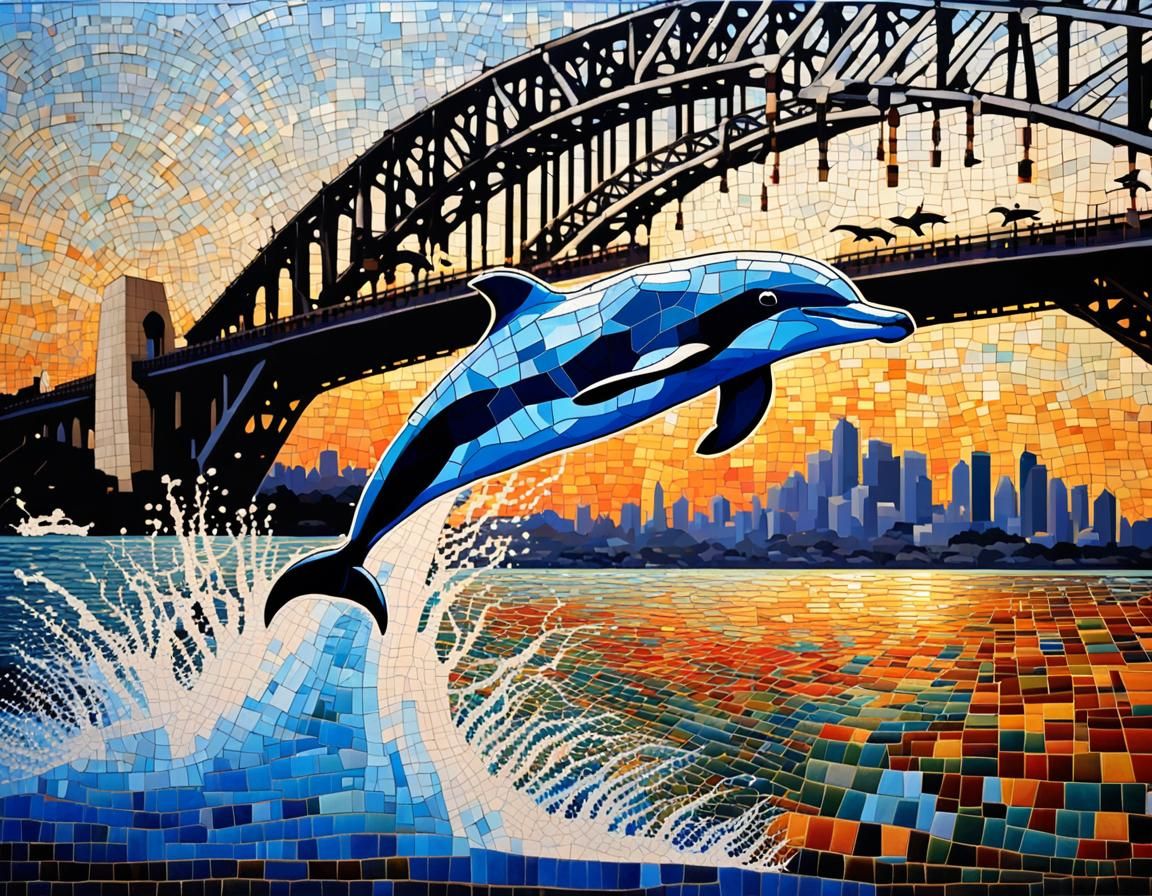 Swimming by the Harbour Bridge