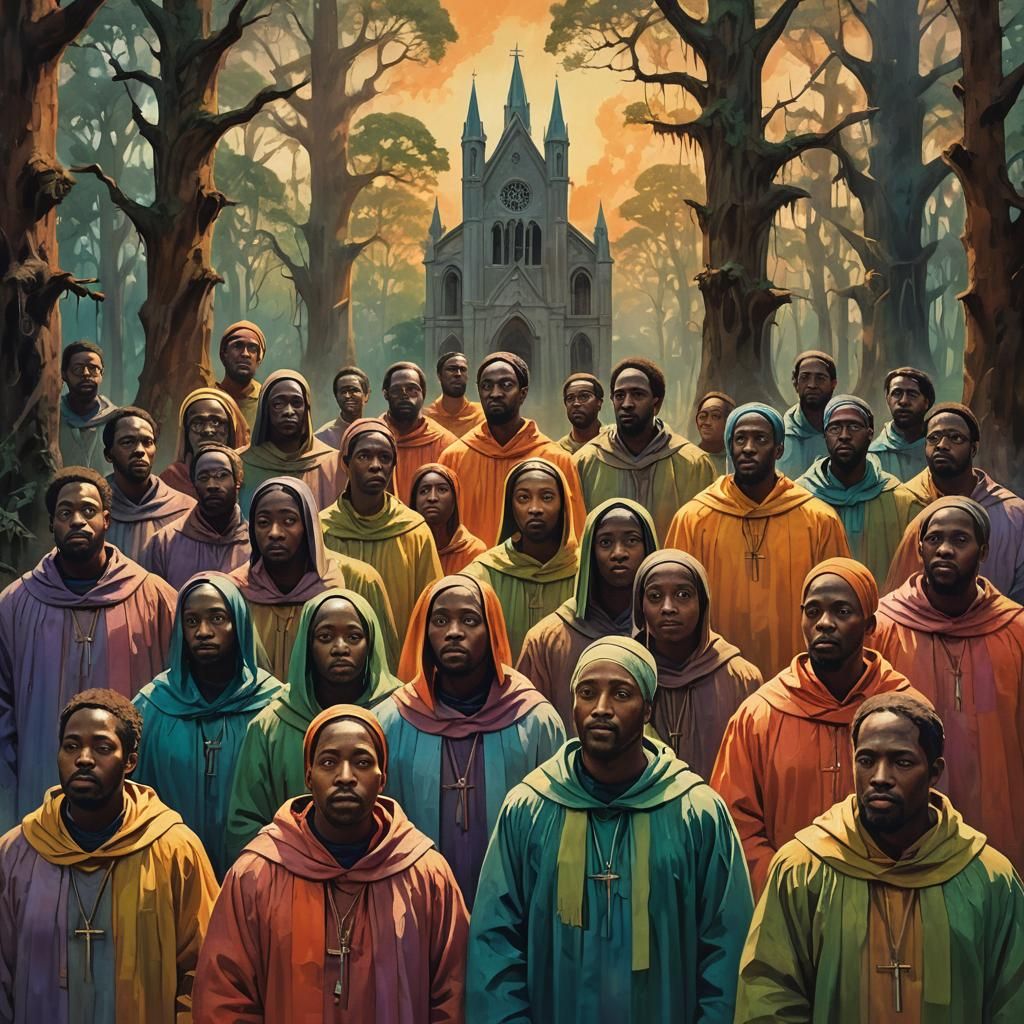 Louisiana Gospel Choir in Surreal Cathedral