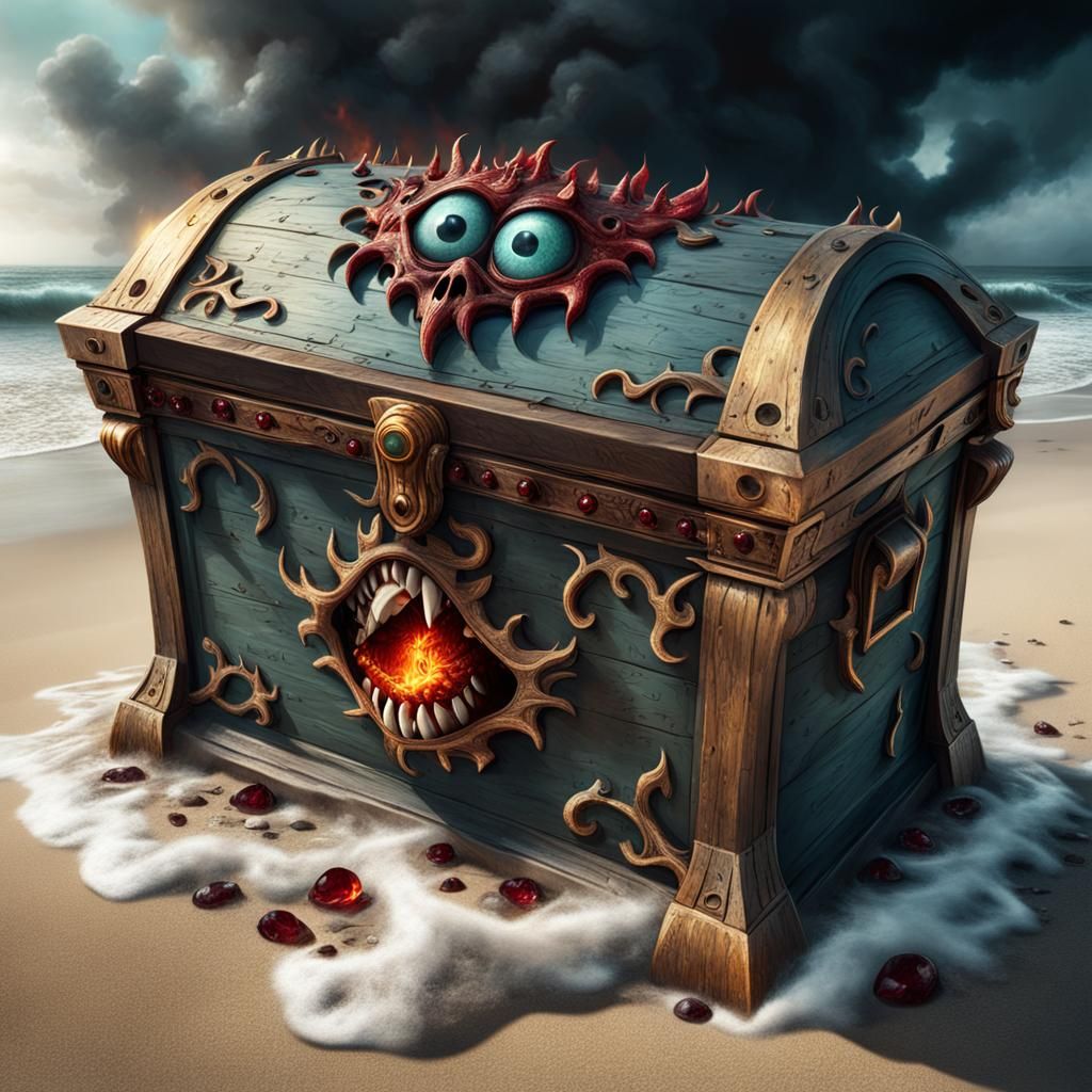 Treacherous Treasure Chest Unleashes Atmospheric Horror