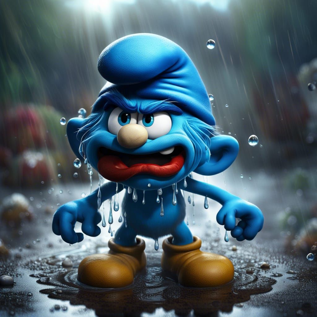 Grouchy Smurf