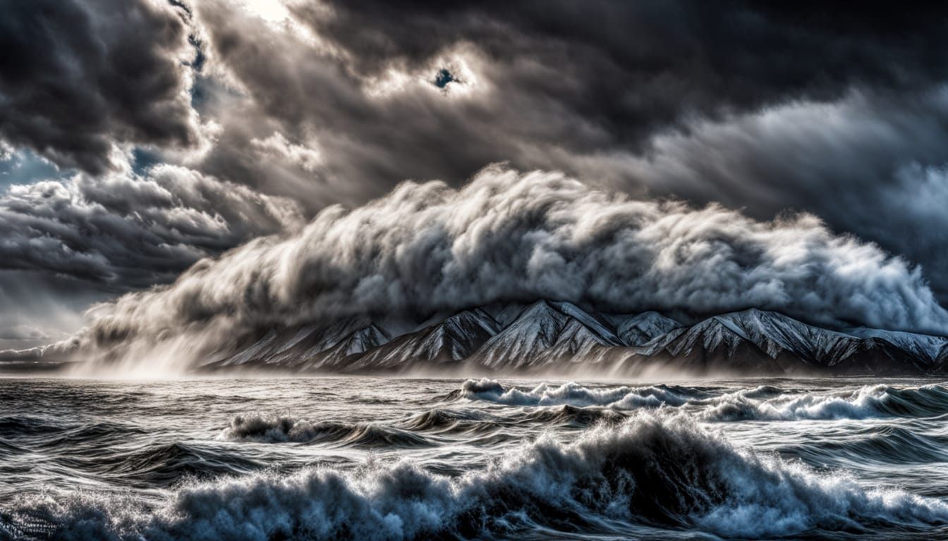 Chinook Winds Hyper Realistic Landscape