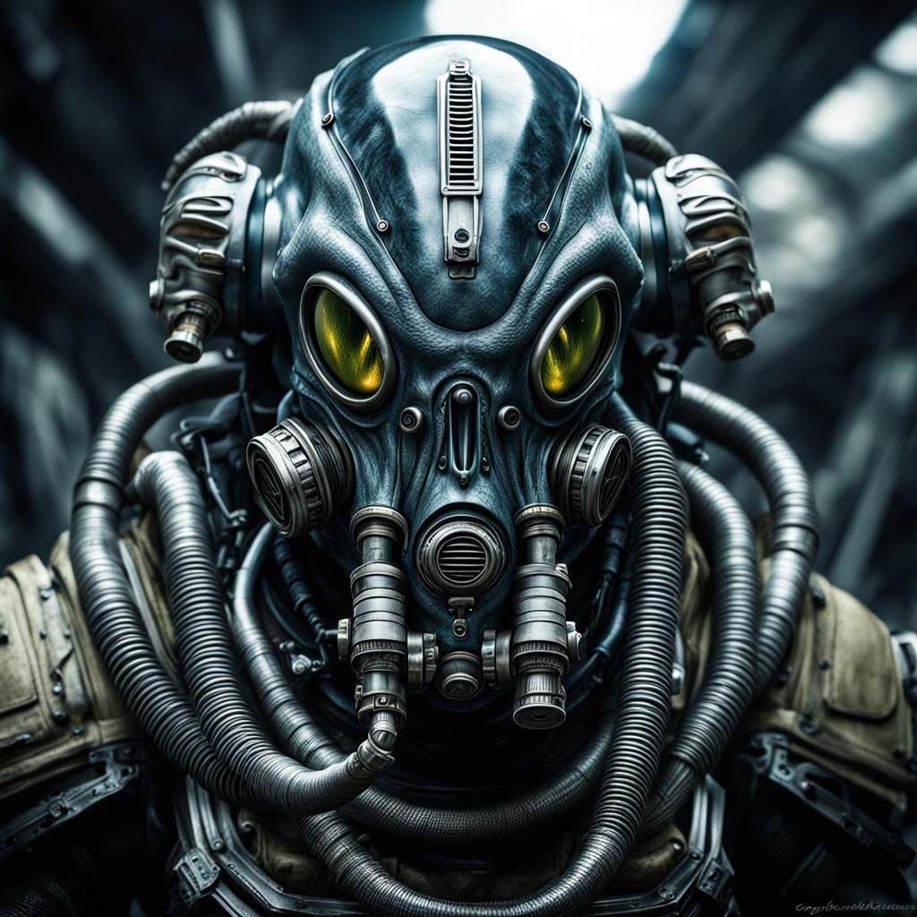 Alien Air Apparatus: Cinematic Realism, Detailed