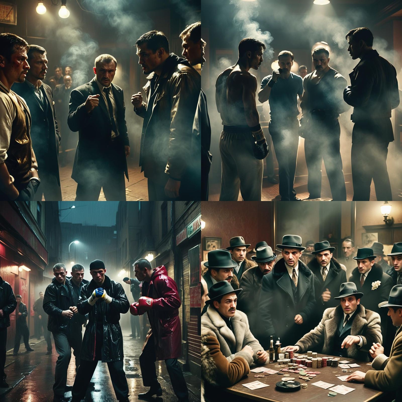 Cinematic Still of Diamond Heist Aftermath