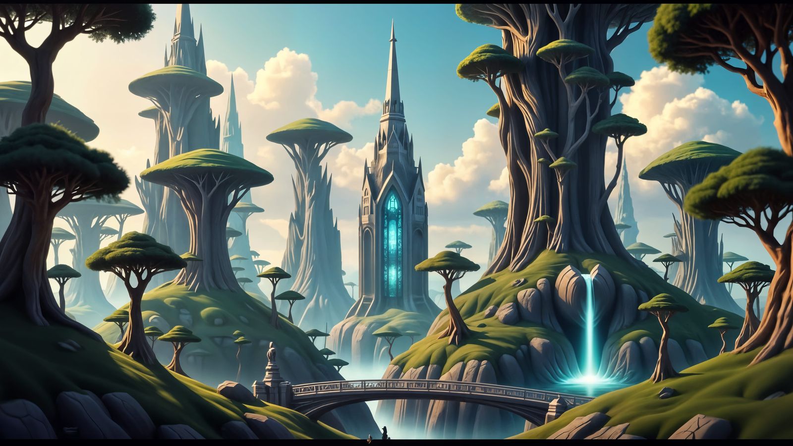 Hyperrealistic Terrain Landscape