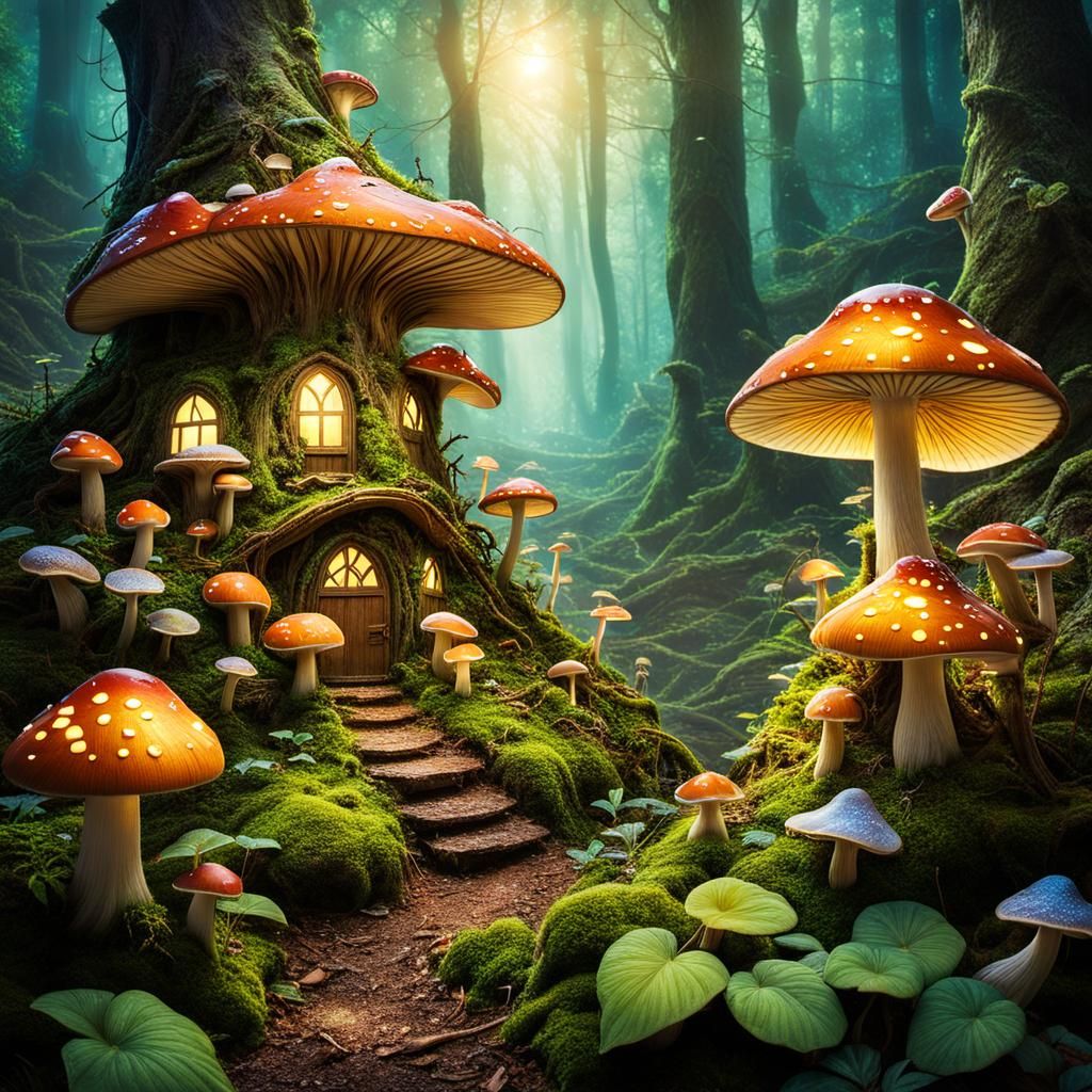 A mystical forest