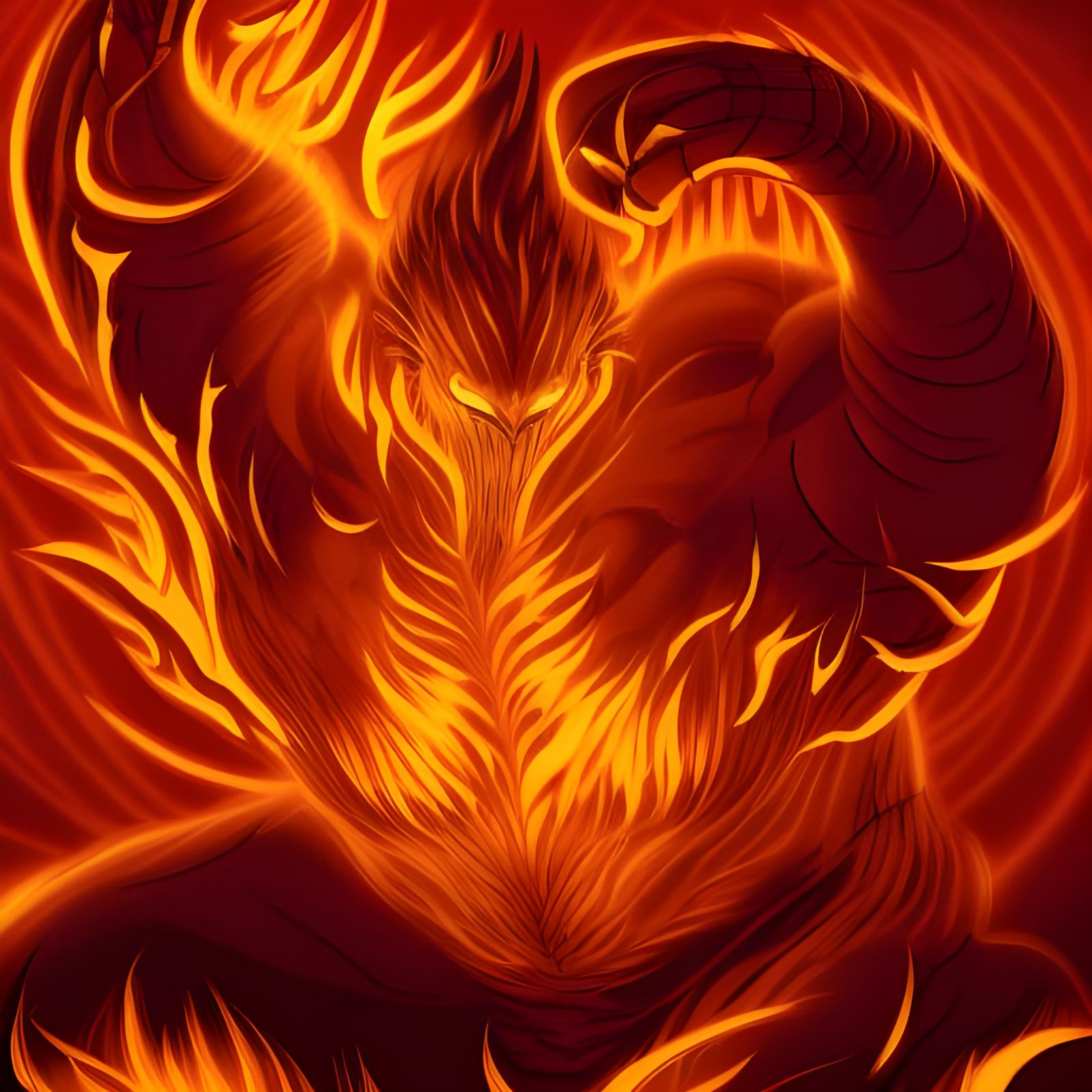 Balrog of Fire: Ferocious Flame Demon
