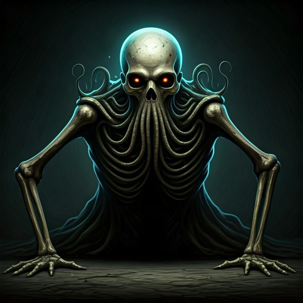 Eldritch Horror in Cosmic Chaos as Outer God