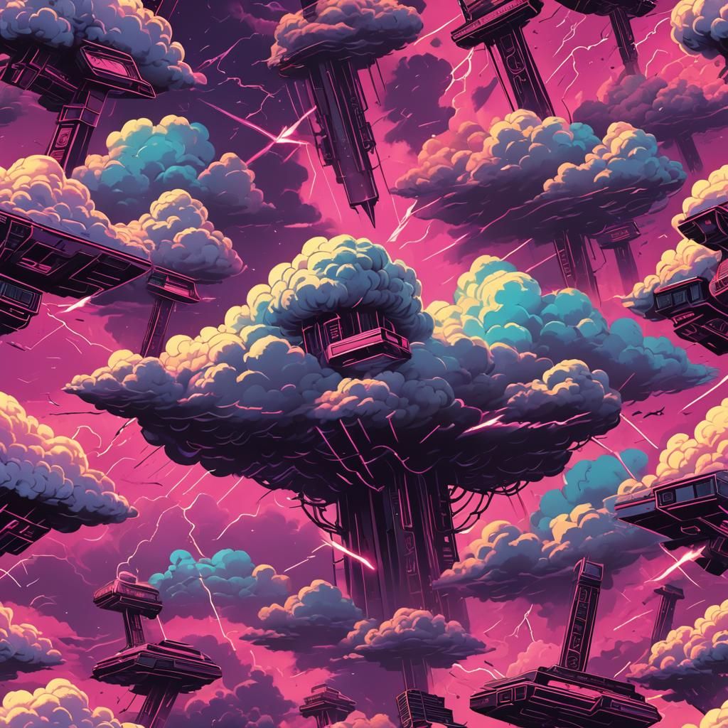 Synthwave Propaganda: Clouds, Hammers, and Fear