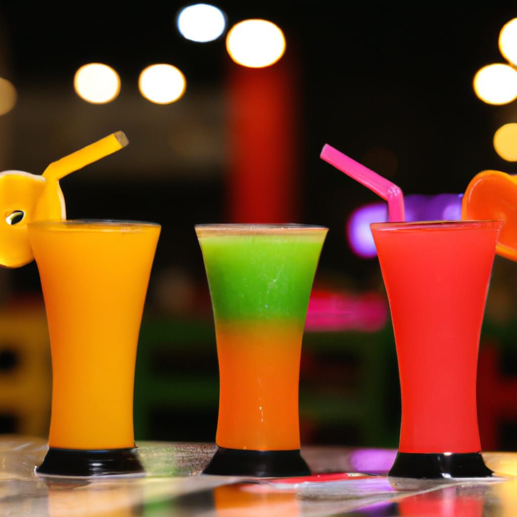 Ice Slushy Glycerol Drinks: Professional Photography