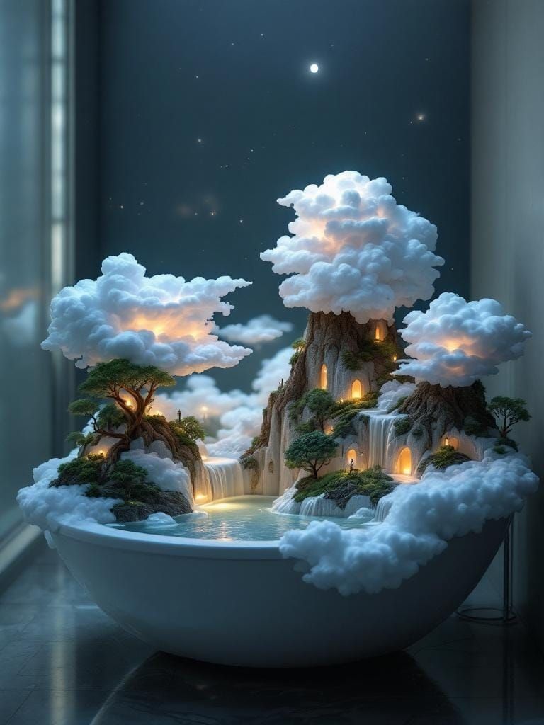 Miniature Noah's Arcology Archipelago