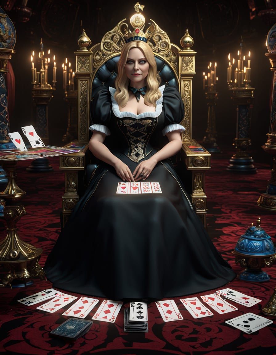 Alice the dark queen of Wonderland