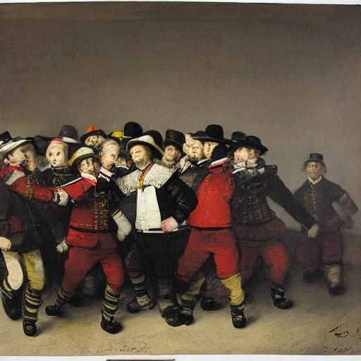 Athletes with Disabilities: A Vrubel and Rembrandt Homage