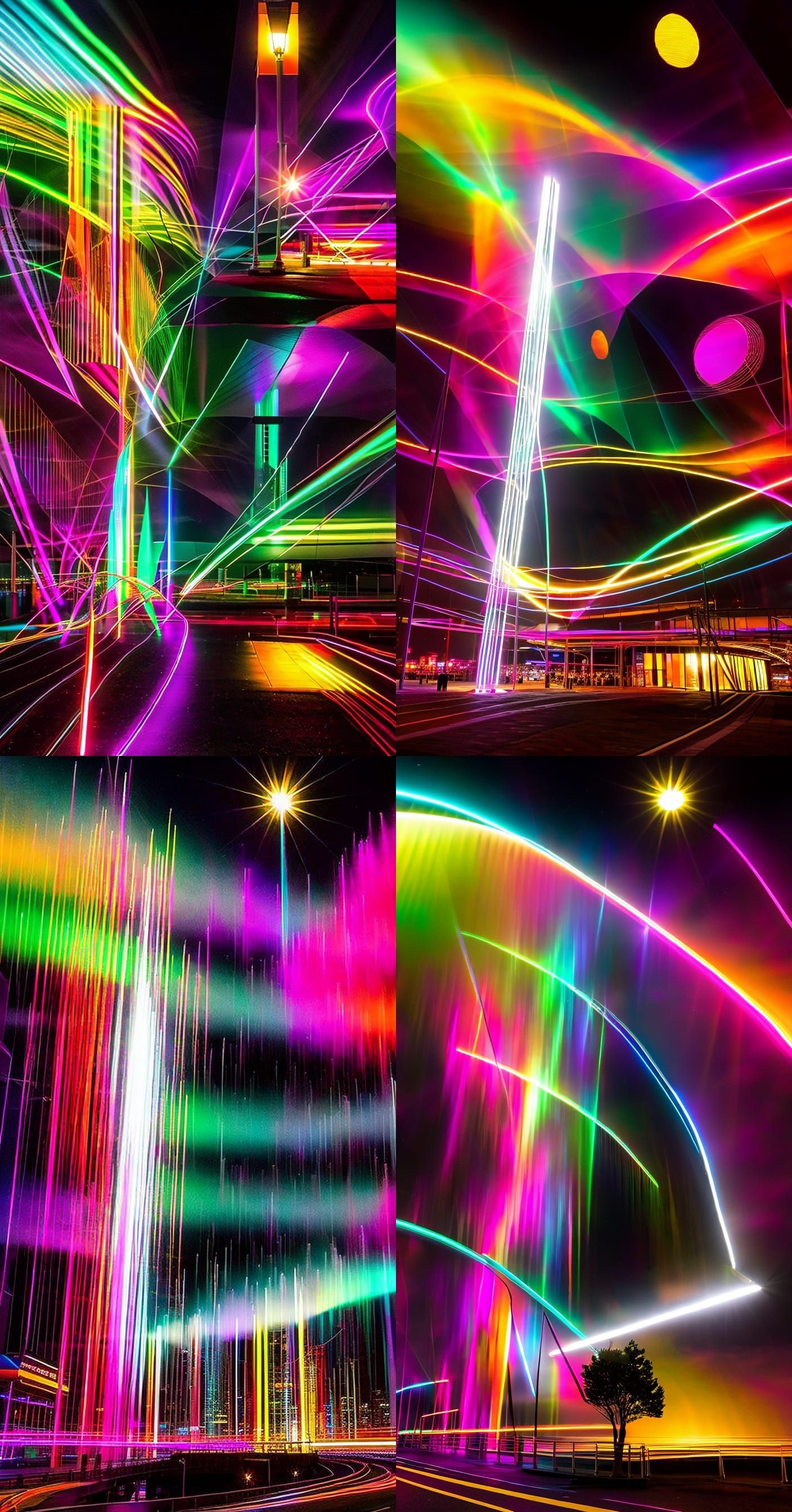 Neon Metropolis: A Cyberpunk Dreamscape in 64K