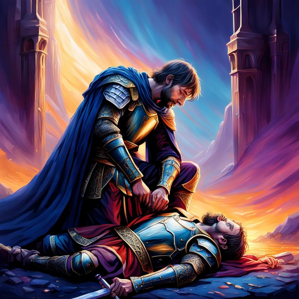 Regal Despair: King Arthur's Heartbreaking Requiem