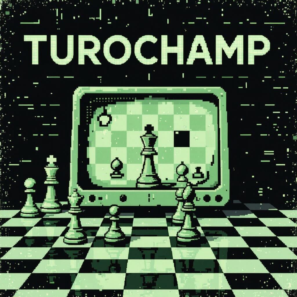 Vintage Turochamp Chess Program Interface