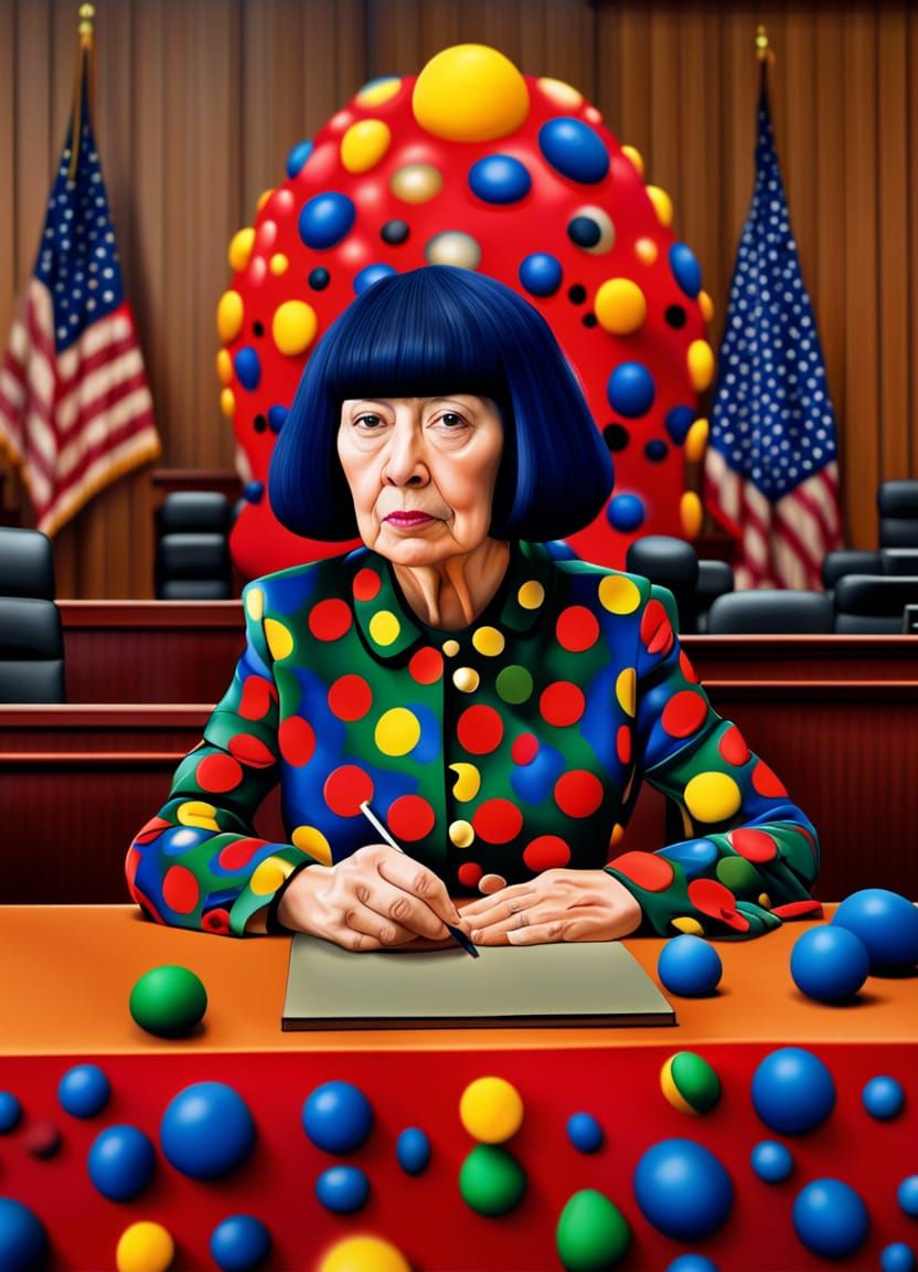 Yayoi Kusama, Judge