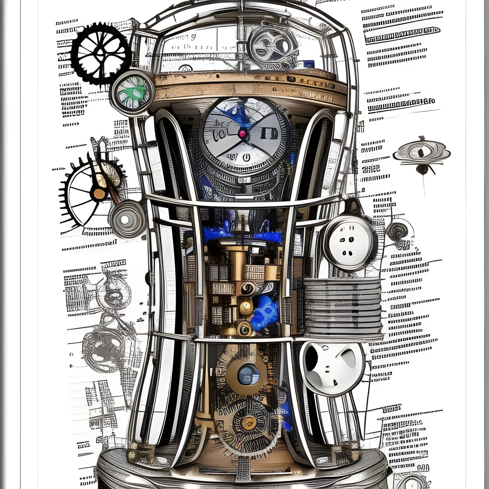 hourglass time machine
