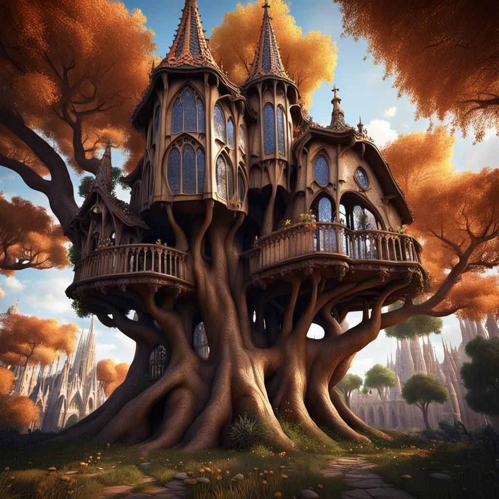 Fantasy Tree House