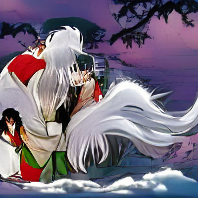 Inuyasha Anime Character Illustration