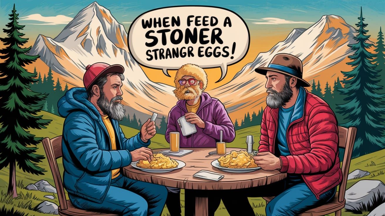 Fighting a Stranger in the Alps as a Stoner